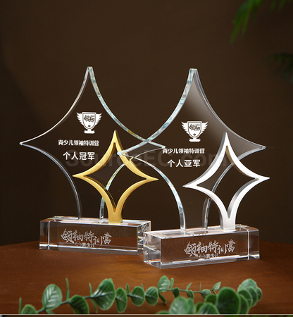 Customization Diamond crystal trophy Promotional Products