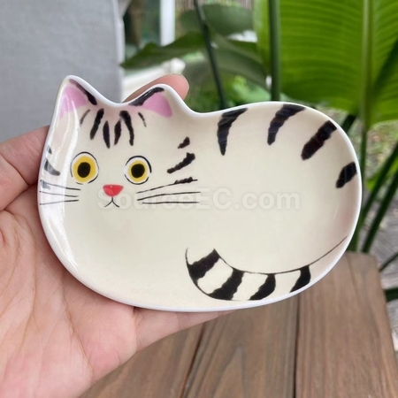Customization Cat soy sauce dish Promotional Products