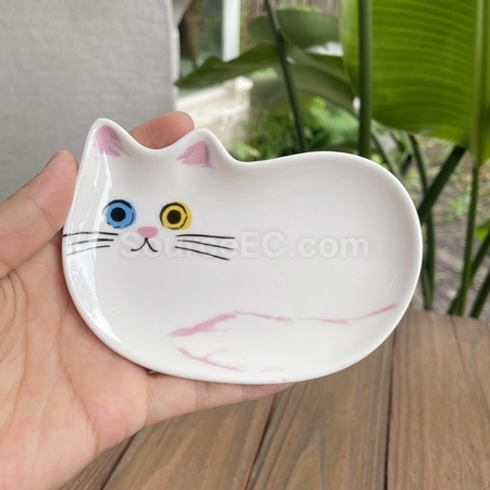 Customization Cat soy sauce dish Promotional Products