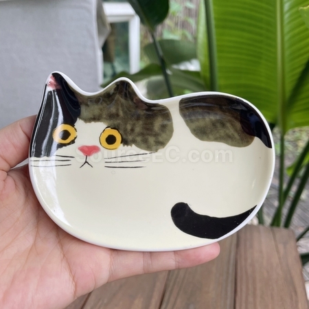 Customization Cat soy sauce dish Promotional Products