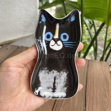 Customization Cat soy sauce dish Promotional Products
