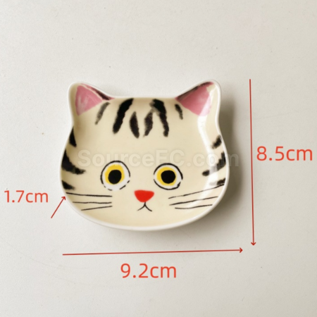 Customization Cat soy sauce dish Promotional Products
