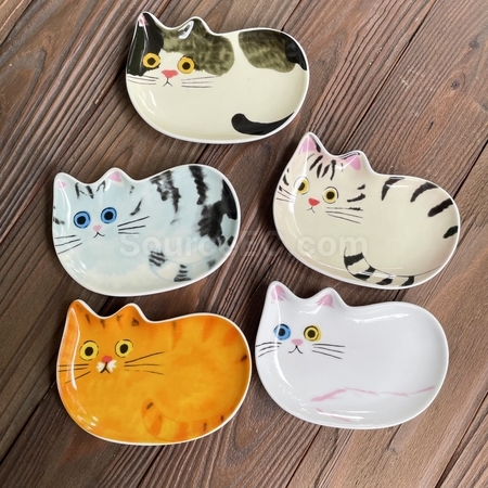 Customization Cat soy sauce dish Promotional Products