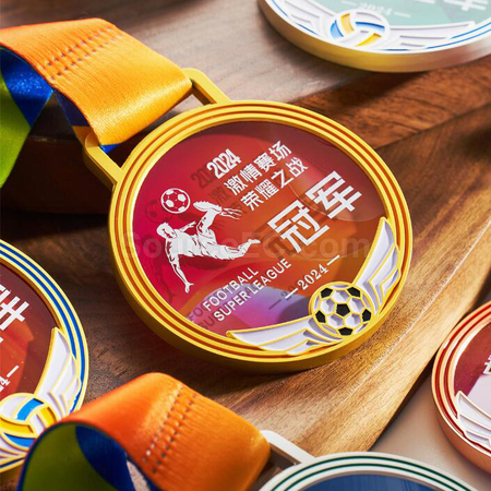 Customization Football Metal Medal Promotional Products
