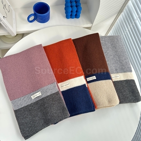 Customization Color Block Scarf Promotional Products