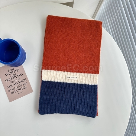 Customization Color Block Scarf Promotional Products