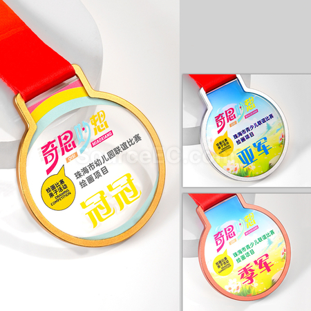 Customization Coloured Medal Promotional Products