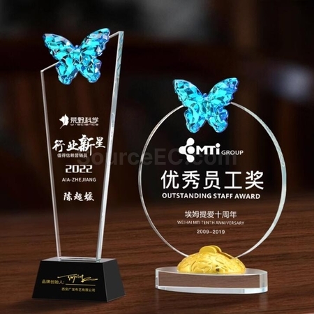 Customization Crystal Trophy Promotional Products