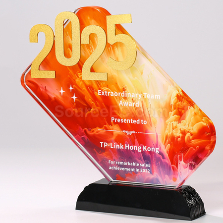 Customization 2025 Crystal Award Promotional Products