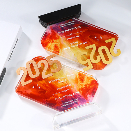 Customization 2025 Crystal Award Promotional Products