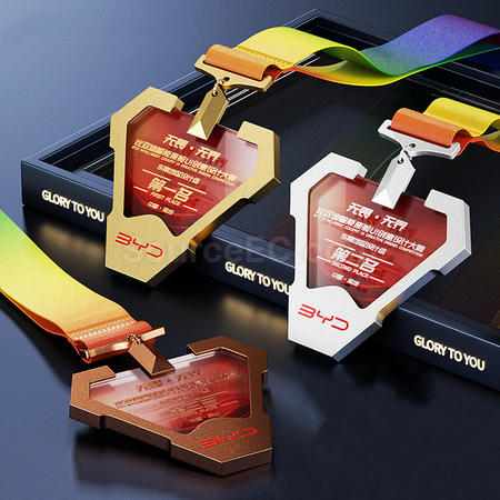 Customization Coloured Medal Promotional Products