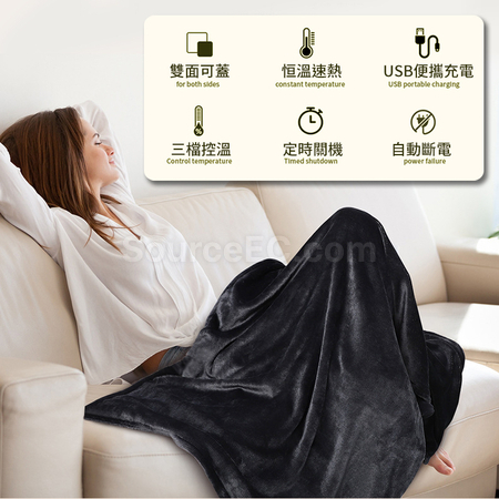 Customization USB Charge Washable Shawl Blanket Promotional Products