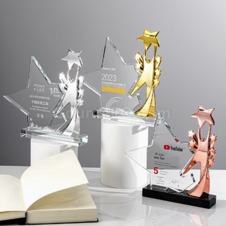 Customization Star Crystal Award Seat Promotional Products