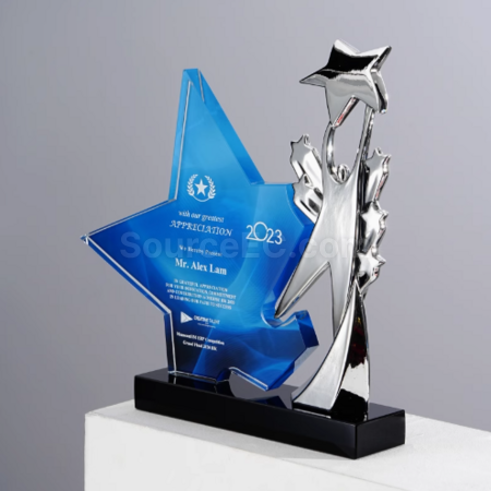 Customization Star Crystal Award Seat Promotional Products