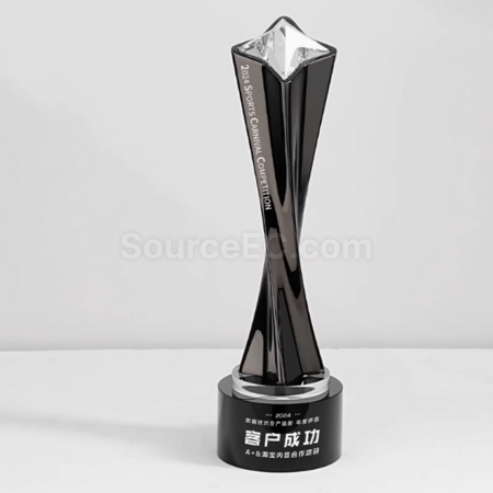 Customization Metal Twisted Column Trophy Promotional Products