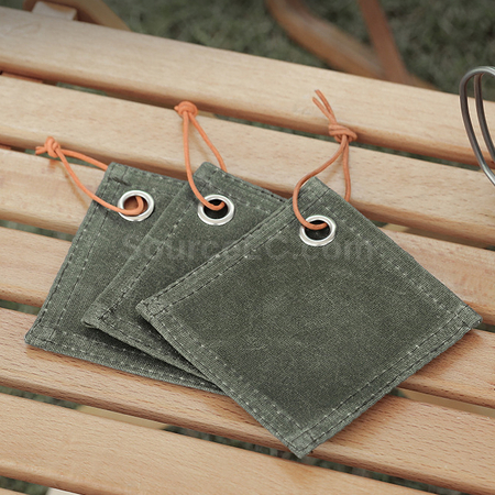 Customization Square Insulated Waterproof Canvas Coaster Promotional Products