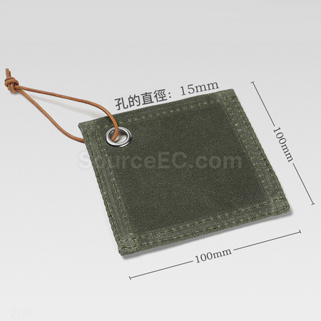 Customization Square Insulated Waterproof Canvas Coaster Promotional Products