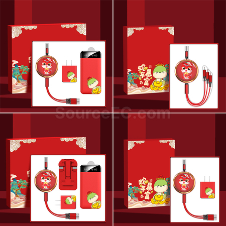 Customization 3 in 1 Retractable Quick Charge Data Line Promotional Products