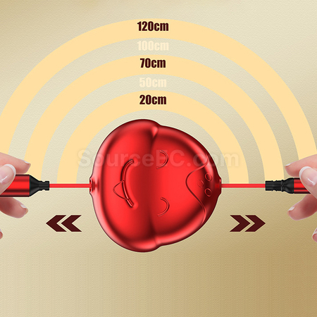 Customization 3 in 1 Retractable Quick Charge Data Line Promotional Products