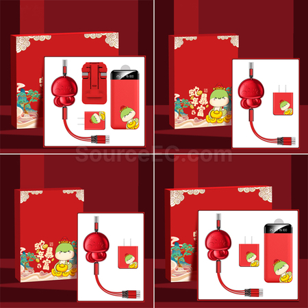 Customization 3 in 1 Retractable Quick Charge Data Line Promotional Products