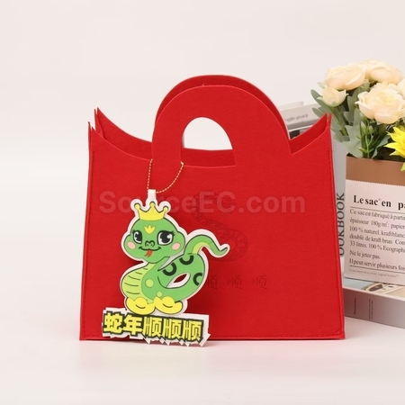 Customization Snake Felt Bag Promotional Products