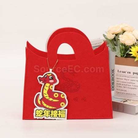 Customization Snake Felt Bag Promotional Products