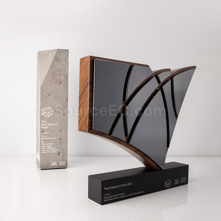 Customization Solid Wood Trophy Promotional Products
