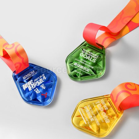 Customization Crystal Medal Promotional Products