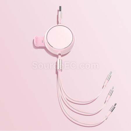 Customization Multifunctional Three-In-One Charging Cable Promotional Products