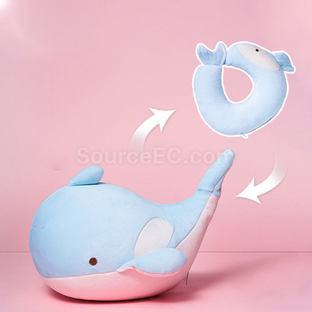 Customization 2 in 1 Animal Neck Pillow Promotional Products