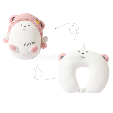 Customization 2 in 1 Animal Neck Pillow Promotional Products