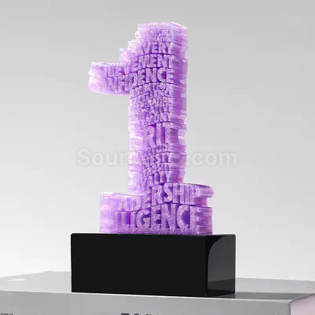 Customization 3D Digital Trophy Promotional Products