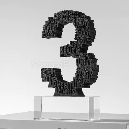 Customization 3D Digital Trophy Promotional Products