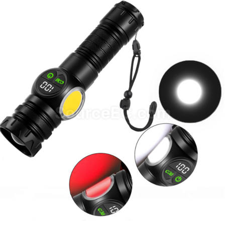 Customization LED multifunctional strong light flashlight Promotional Products
