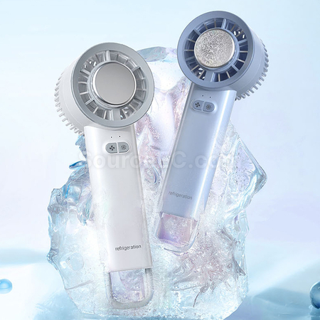 Customization Portable USB Powered Handheld Semiconductor Refrigeration Fan Promotional Products