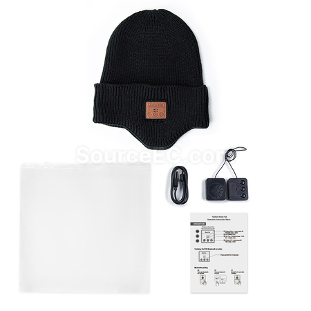 Customization Wireless Earphone Music Hat Promotional Products