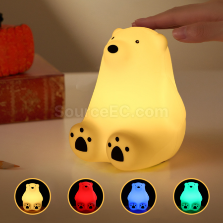 Customization Little white bear pats the light Promotional Products