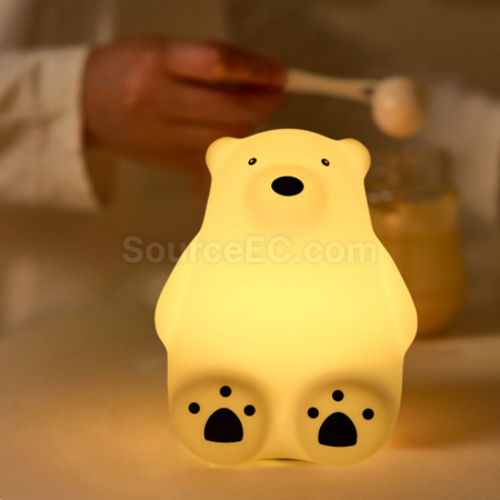 Customization Little white bear pats the light Promotional Products