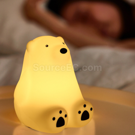 Customization Little white bear pats the light Promotional Products