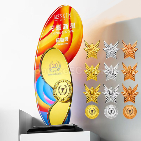 Customization Creative Crystal Award Promotional Products