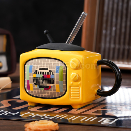 Customization TV Shape Coffee Mug Promotional Products