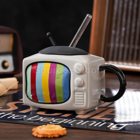 Customization TV Shape Coffee Mug Promotional Products