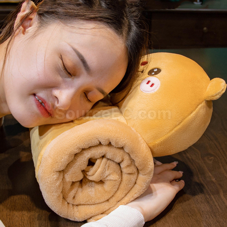 Customization Cartoon 3D Napping Blanket Promotional Products