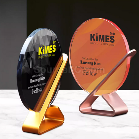 Customization Metal Crystal Trophy Promotional Products