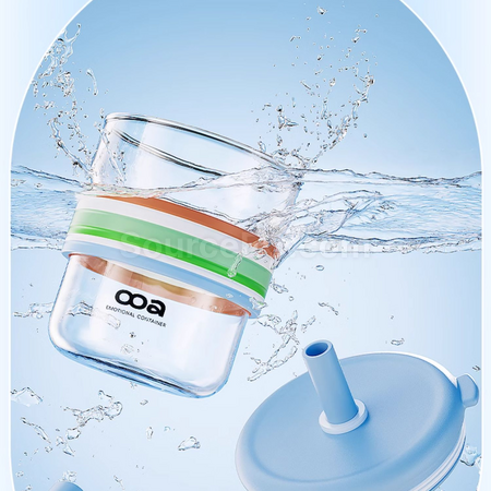 Customization Milk Tea Cup With Straw Promotional Products