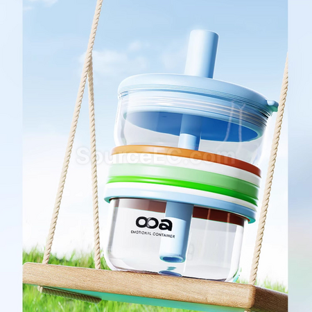 Customization Milk Tea Cup With Straw Promotional Products