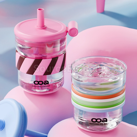 Customization Milk Tea Cup With Straw Promotional Products
