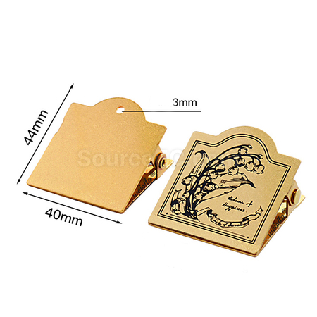 Customization Brass Clip Promotional Products