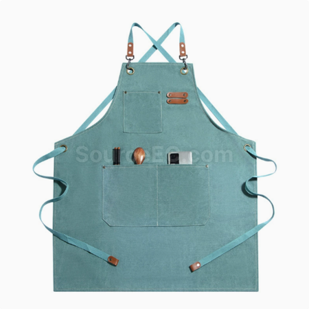 Customization Cross tied denim apron Promotional Products