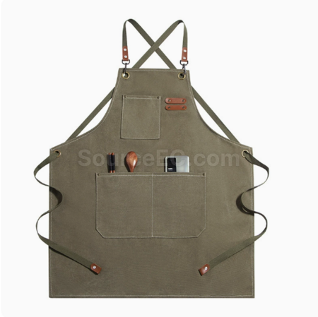 Customization Cross tied denim apron Promotional Products